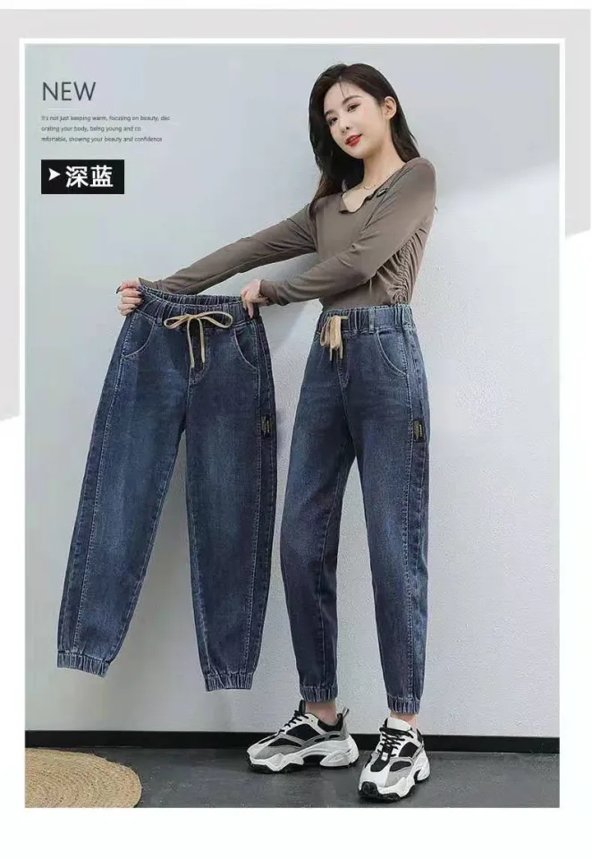 Slim fold long pants fashion Korean style carrot pants for women AD07537 