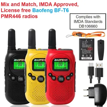Handheld Baofeng PMR 446 MHz UHF BF-88E Radio with USB Charger for EU User  - Any Radios