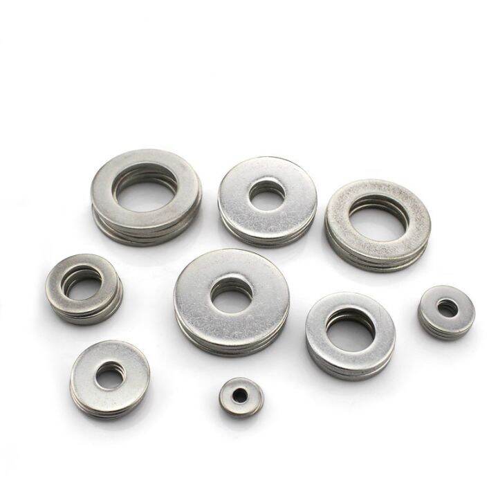 haotao-hardware-10pcs-m10-12-14-16-20-din125-304สแตนเลสขนาดเล็กด้านข้างแบนเครื่องซักผ้า-บวกเครื่องซักผ้าแบน-meson