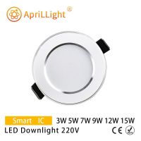 ไฟดาวน์ไลท์ LED สปอตไลท์ไฟ LED แบบฝัง3W 5W 7W 9W 12W 15W โคมไฟติดเพดาน V 220V 230V 240V ในร่มให้ความอบอุ่นหลอดไฟสีขาวสีขาวเย็น