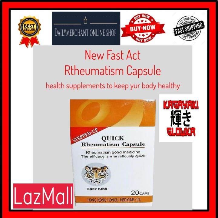 Quick Rheumatism Anti Gout 24’S Health Supplements Improve Blood