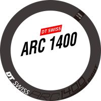 Two Wheel Sticker for DT ARC 1400 Road Bike Carbon Bicycle Cycling Decal, Rim Brake Disc Brake