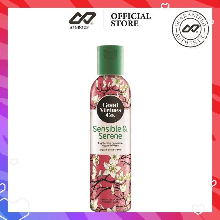 Good Virtues Co. Sensible & Serene Lightening Feminine Hygiene Wash