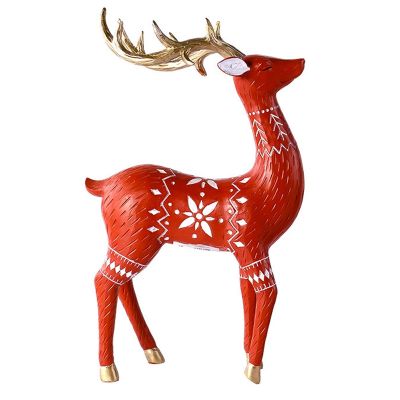 Christmas Party Decoration Elk Red Series Living Room Christmas Decoration Crafts Ornaments Christmas Gifts