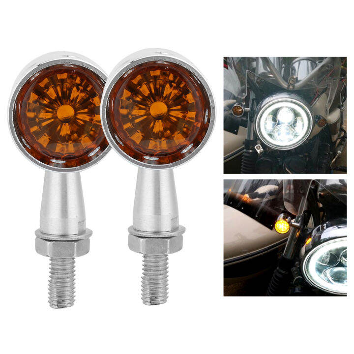 2pcs-universal-12v-รถจักรยานยนต์-ไฟเลี้ยวไฟเลี้ยว-retro-vintage-hollow-ไฟแสดงสถานะ-amber