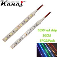 5pcs DC12V 5050 10cm 6leds 30cm 18LED Strip Light No-Waterproof Led Tape flexible Strip Light Tira Home Decor Lamp Car Lamp