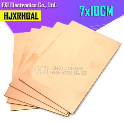 【cw】 5pcs FR4 PCB 7x10cm 7x10 Side Clad plate Laminate Circuit Board  igmopnrq