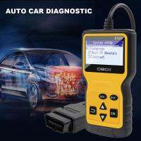 IN STOCK เหมาะสำหรับยานพาหนะส่วนใหญ่เสียบและเล่นอินเตอร์เฟซ OBD2 EOBD รถเครื่องอ่านรหัสผิดสแกนเนอร์เครื่องยนต์อัตโนมัติวินิจฉัยรีเซ็ตเครื่องมือ V301ใช้บาร์โค้ดอ่านข้อมูล