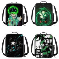 ☄♘卐 BELIDOME My Hero Academia Design Portable Kids Lunch Boxes for Children Lunch Bags Thermal Insulated Bento Lunchboxes Containers