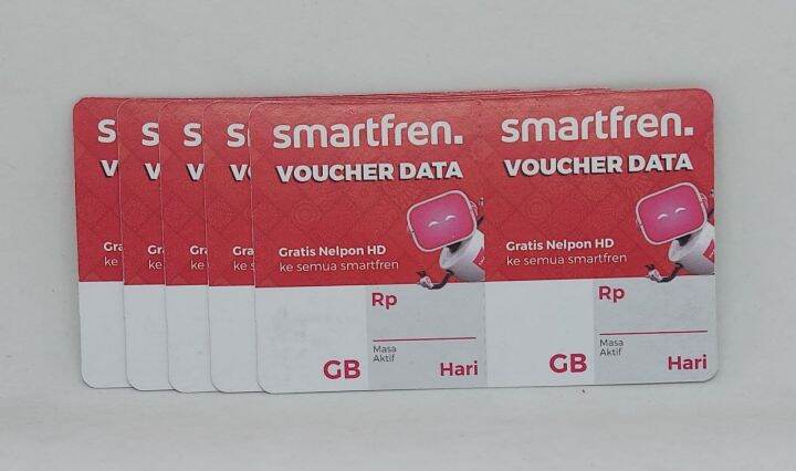 Voucher Smartfren Blank Isi 20pcs (10 Lembar) | Lazada Indonesia