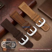 Suitable For 7 Seven Friday Watch Strap Genuine Leather Male Q1m2sevenfriday Frosted Cowhide 28Mm 0705