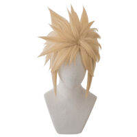 Final Fantasy Cloud Strife คอสเพลย์วิกผมสังเคราะห์ทนความร้อน Carnival Halloween Party Props