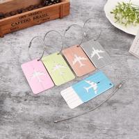 【DT】 hot  Travel Accessories 1pcs Travel Luggage Tags Baggage Name Tags Aluminium Alloy Suitcase Address Label Holder Metal Luggage Tag