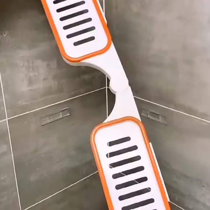 Countertop corner shelf Foldable bathroom no hole installation counter