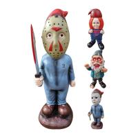 Nightmare Gnomes Halloween Horror Building Blocks The Shining Silent Hill Bricks Jack Pyramid Mini Action Toys Figures Model expert