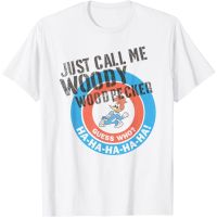 HOT ITEM!!Family Tee Couple Tee Adult Woody Woodpecker t-shirt Just Call Me Woody t-Shirts - Mens t-Shirts