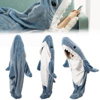 Cartoon Whale Shark Sleeping Bag  -- One Size