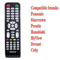 For Universal Huayu RM-L1210 series Universal LED Remote Tested nd: P ensonic S tarcrown P restiz Hanabishi MyView D evant Coby LCDLED Remote Control Original For D EVANT LCD LED Player evision Remote Control prime video About YouTube