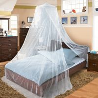 【LZ】○❁┇  Dome Hanging Mosquito Net Bed Canopy for Girls Bedroom Princess Baby Crib Canopy Room Decor Kids Bed Curtain Ceiling Tent Travel