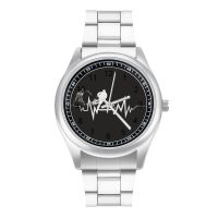 Hockey Quartz Watch Stainless Photo Wrist Watch Men Gym Beautiful Cheap Wristwatch