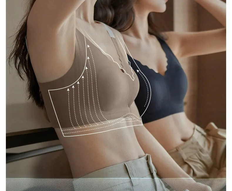 Seamless Underwear Minimizer Bra Women Lingerie Bras Breathable