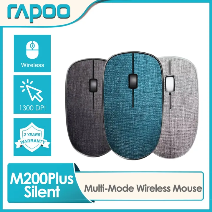 Rapoo M Plus Silent Wireless Optical Mouse Lazada