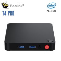 Beelink T4 Pro Mini PC Intel Celeron N3350 Win 10 4GB DDR4 64GB Supports Dual HDMI USB 3.0 Dual WiFi BT4.0 PK AK3V