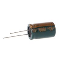 63V 1000UF CAPACITANCE ELEFILYTIC RADIAL CAPACITOR ความถี่สูง ESR ต่ำ