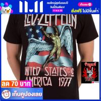 เสื้อวง LED ZEPPELIN เสื้อยืด วงดนตรี เลด เซพเพลิน ไซส์ยุโรป RDM1495