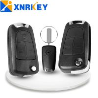 XNRKEY Flip Folding Remote Car Key Shell Case Cover for Vauxhall Opel Astra H Corsa D Vectra B C Mokka G Zafira Vectra Signum