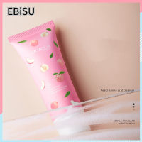 EBISU Peach Amino Acid Cleanser คลีนซิ่งอ่อนโยนมอยซ์เจอไรเซอร์มอยซ์เจอไรเซอร์ ควบคุมความมัน มอยซ์เจอไรเซอร์บำรุงผิวหน้า