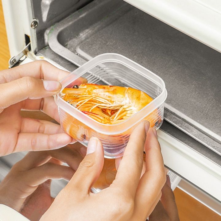 enddiiyu-พลาสติกเกรดอาหาร-กล่องถนอมตู้เย็น-โปร่งใสโปร่งใส-สี่เหลี่ยมสี่เหลี่ยม-กล่องเก็บของแยก-ของใหม่-ต้านทานความเย็น-กล่องปิดผนึกอาหาร-ตู้เย็นในตู้เย็น