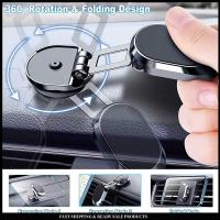 Dashboard Car Phone Holder 360º Rotation Universal Cell Phone Car Clip Mount Stand 360 Degree Car Navigation Bracket Universal Mobile Phone Holder For Adjustable Desktop Phone Stand Bracket Smartphone Stander