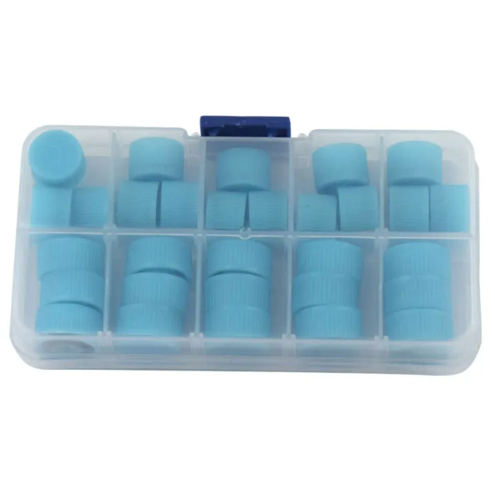 30pcs Universal A/C High Low Side Valve Core Service Port Dust Cap Set ...