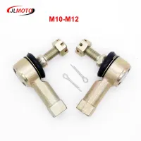 1 Pair M10-M12 Tie Rod Ends Kit Ball Joints Fit For Quad ATV Adly Her Chee Rs 50 LC Honda Quad TRX 250R 300X 400EX 450ER Brute