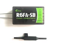 โคโรนา R6FA-SB 2.4Ghz FASST Serasi S. เครื่องบิน Enerima Bas untuk RC