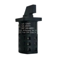 KD ZH-A อุตสาหกรรมสามชั้น Universal Changeover Switch Rotary Cam Switches สำหรับอุปกรณ์ควบคุมวงจร AC 125250V 1812A