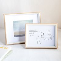 [Fast delivery]High-end European-style photo frame set up high-end photo wash plus printing 5566778810-inch A4 wall-mounted photo frame