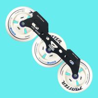 R5 Equidistant 3x110 mm Inline Speed Skates Base 150-195 mm CNC Frame with PU Wheel Plate for Racing FSK Roller Skating Boots Training Equipment