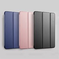 {RUBBIE Shell} FundaiPad Air 10.9 2020 4th Generation เคสแท็บเล็ต Stand Holder Flip Coque Slim Auto Smart Cover ฟิล์มกระจกนิรภัย