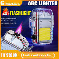 【 ?HOT ⚡ ️】ไฟ USB COB แบบ Dual Arc Multifunctional Mini Lighting ประเภท C ชาร์จ 3 โหมด Li-ion อุปกรณ์ลิเธียมไอออนกลางแจ้ง