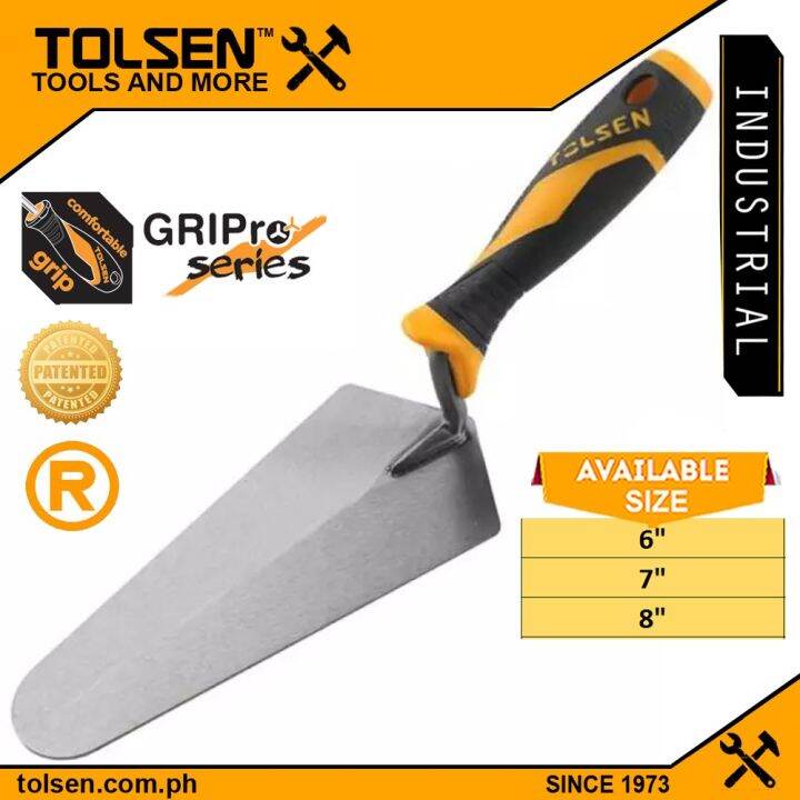 Tolsen Industrial Bricklaying Bullnose Trowel (6