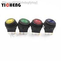 on / off SPST Round waterproof boat LED rocker switchlight 12V 220V power button switch тумблер лодка