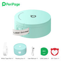 PeriPage L1 Plus Label Maker Mini Pocket เครื่องพิมพ์ความร้อน All In One Connect PrinceTag DIY วันที่วารสารสติกเกอร์เครื่องติดฉลาก