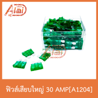 A1204 ฟิวส์เสียบใหญ่ 30 AMP 1 กล่องมี 100 หลอด