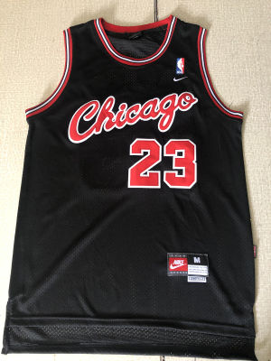 Ready Stock Most Popular Authentic Sports Jersey Mens Chicago Bulls 23 Michael Jordann Black 2018-19 Retro Jersey