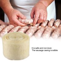 50mm 8M Sausage Casings Packaging Pork Intestine For Sausage Tube Casing for Sausage Hot Dog Hamburger Sausage Tools  Power Points  Switches Savers