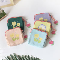 Stylish Coin Wallets For Fashionable Women Affordable Cosmetic Storage Solutions Simple And Portable Wrist Bag Cute Coin Purse For Women Summer Flower Coin Wallet For Girls