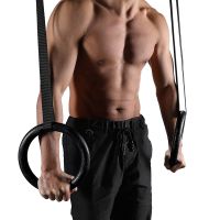 Home Fitness Equipment Pull-ups, Adult Gymnastics Training Rings, Sports Competition Rings, ABS Fitness Rings