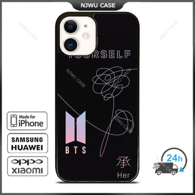 Kpop Bts Love Yourself Phone Case for iPhone 14 Pro Max / iPhone 13 Pro Max / iPhone 12 Pro Max / XS Max / Samsung Galaxy Note 10 Plus / S22 Ultra / S21 Plus Anti-fall Protective Case Cover